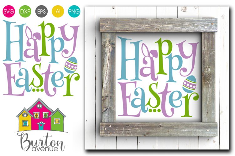 Happy Easter SVG File