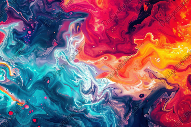 Abstract Painting Background Wallpaper