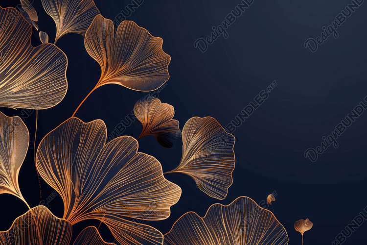 Ginkgo Biloba Background Wallpaper