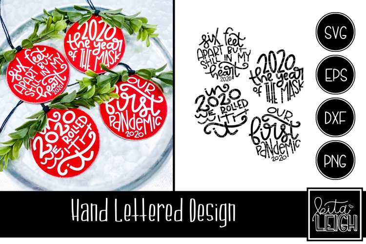 2020 Christmas Hand Lettered Rounds example image 1