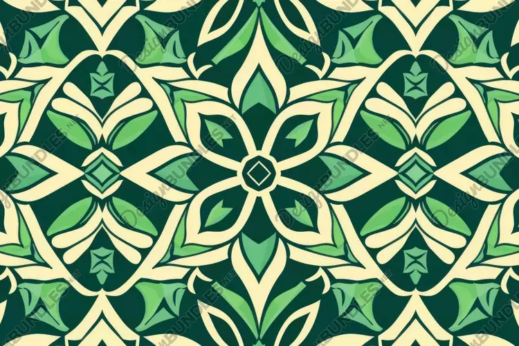 Elegant Arabic Patterns Background Wallpaper