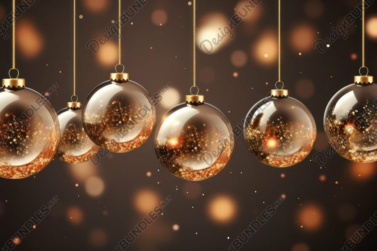 Hanging Balls Background Wallpaper