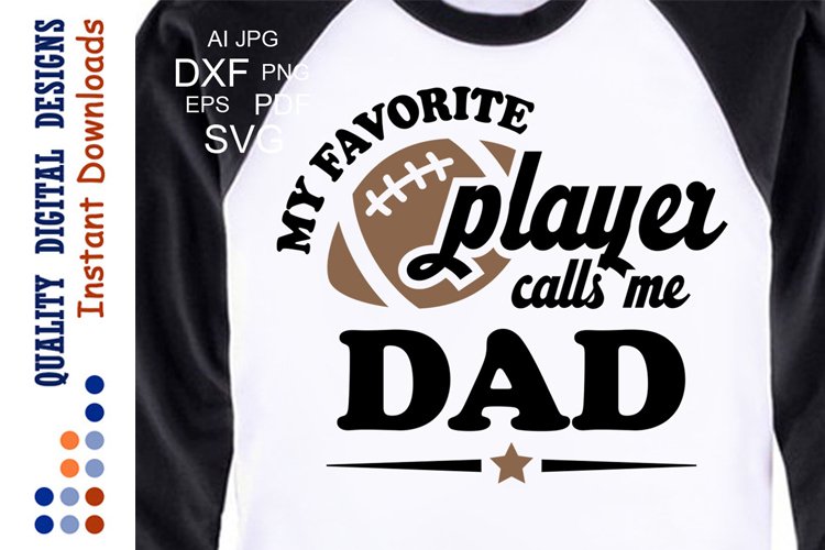 Football Dad Shirt SVG Football decor Sports SVG