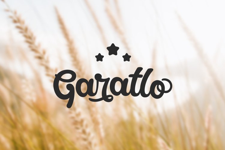 Garatlo - Script Family example image 1