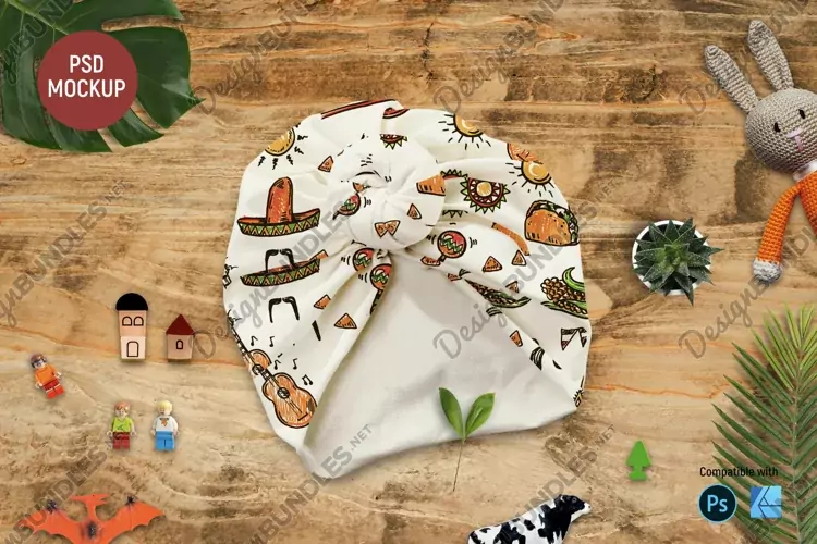 Baby Turban | Mockup