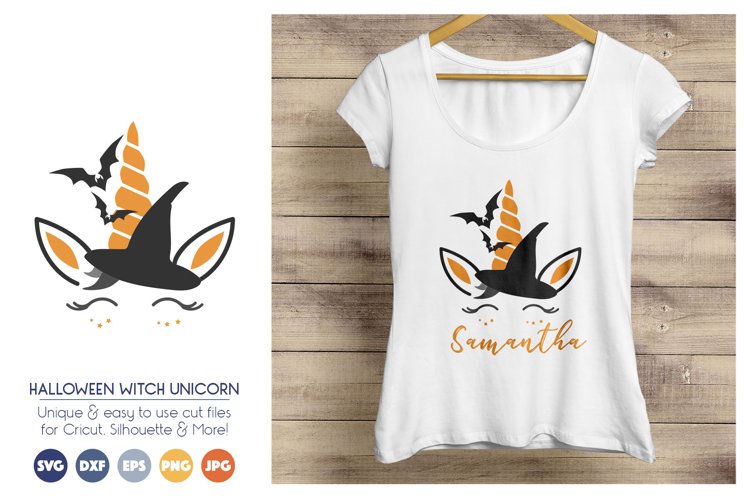 Halloween Unicorn SVG Cut Files