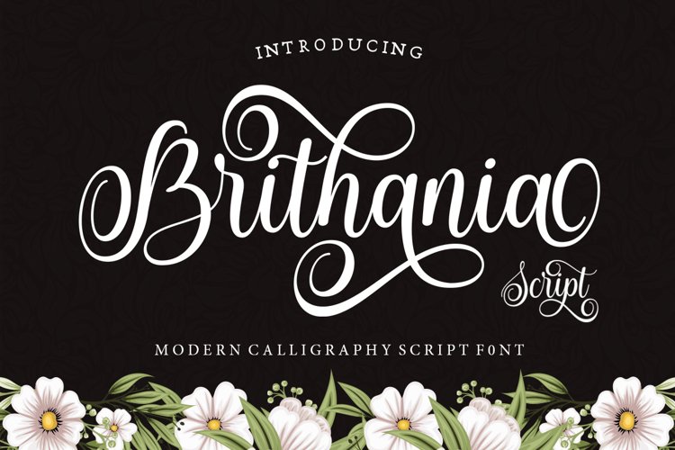 Brithania Script example image 1