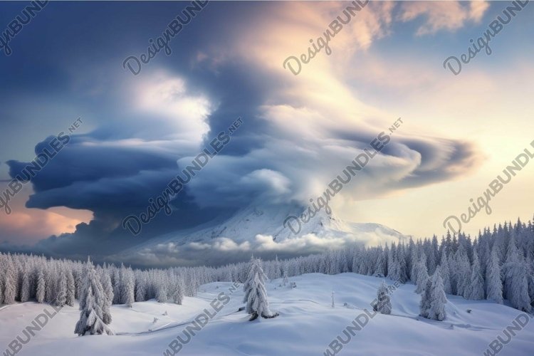Mountains Clipart Image 9