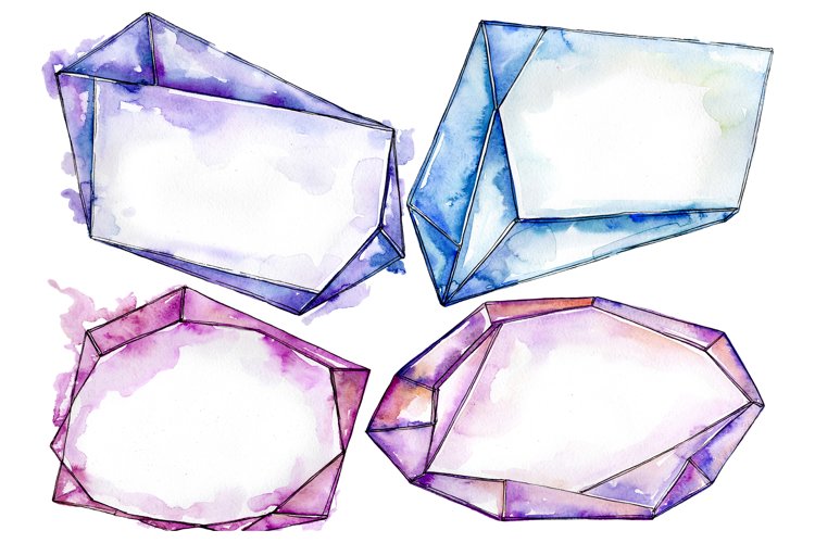 Crystals Clipart Image 4