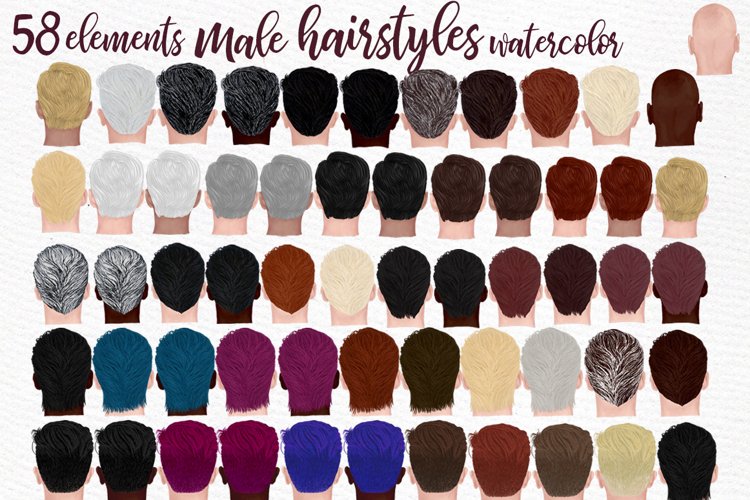 Hairstyles clipart Grey Male Hairstyles Custom hairstyles