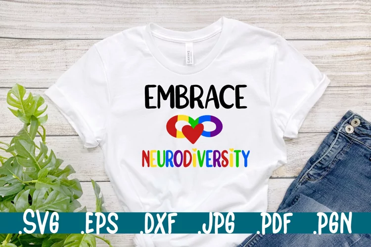 Embrace neurodiversity svg