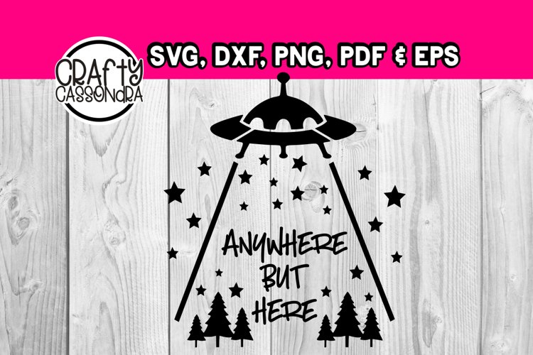 Outer space - galaxy - abduction Anywhere but here - UFO example image 1