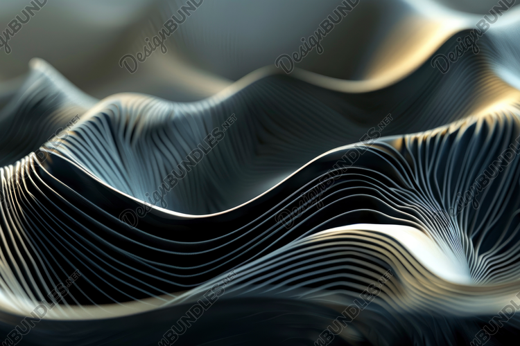 Wavy Line Curve Linear Background Wallpaper