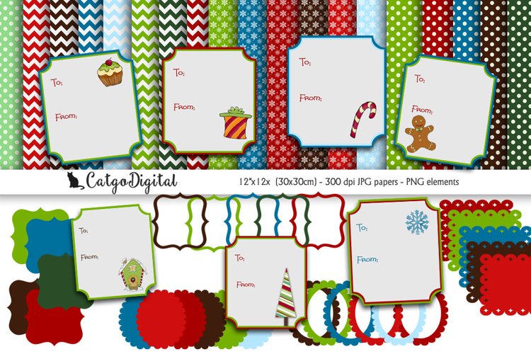 Christmas Background Clipart Image 6