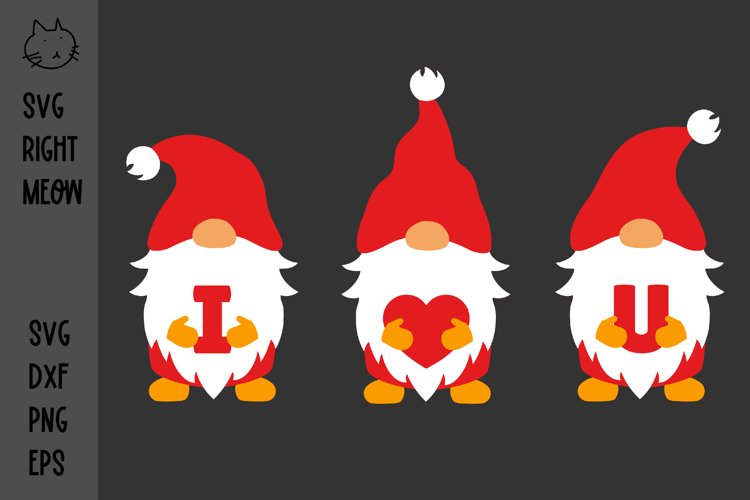 Valentines Gnome Svg Image 5