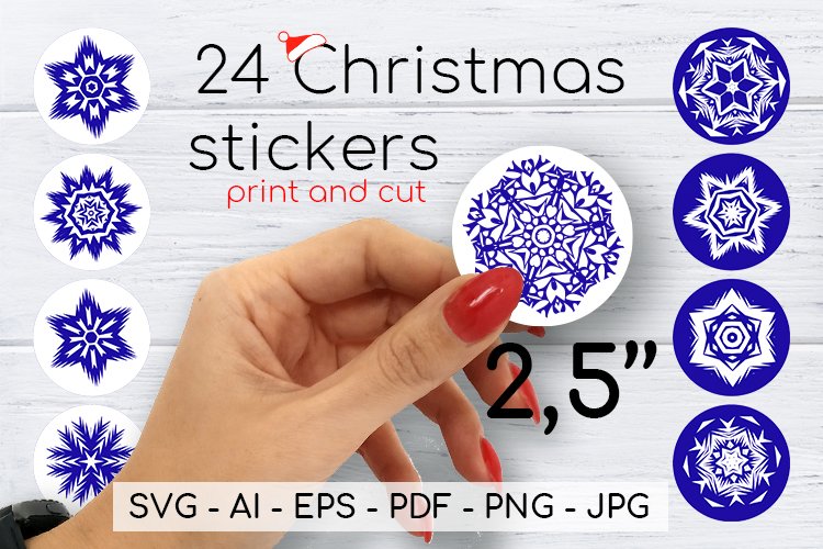 Christmas Stickers Image 22