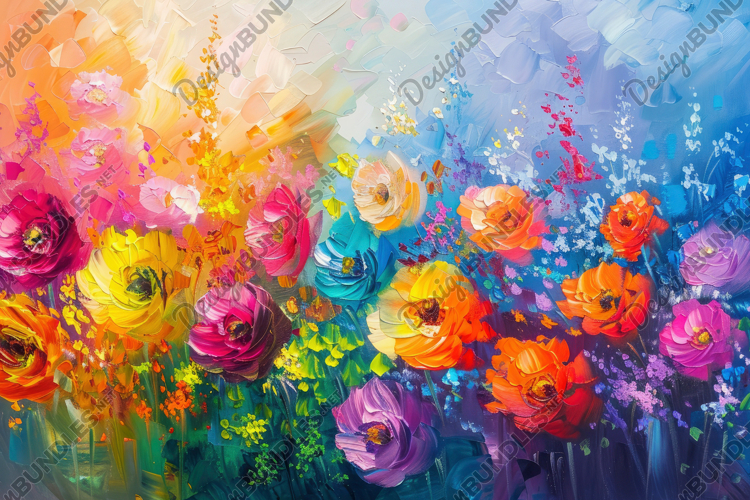 Flowers Texture Image 7