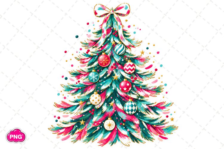 Christmas Tree PNG, Christmas Tree Sublimation, Christmas example image 1