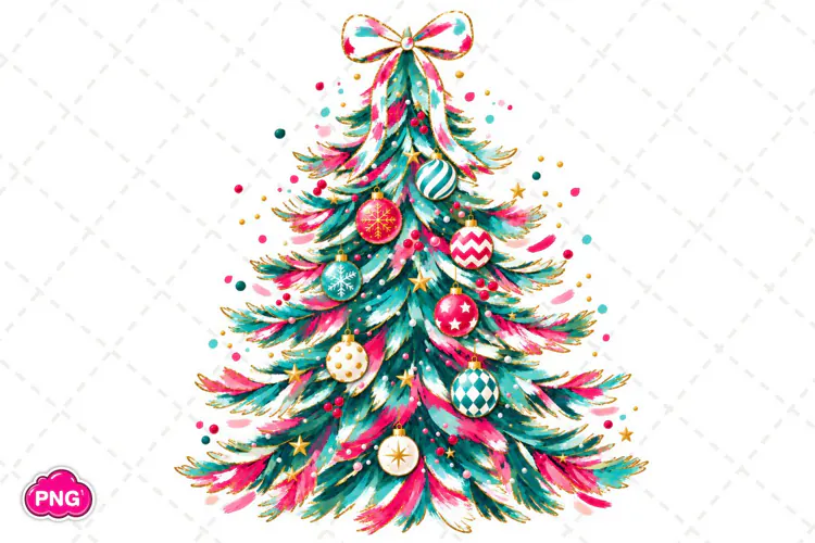 Christmas Tree PNG, Christmas Tree Sublimation, Christmas