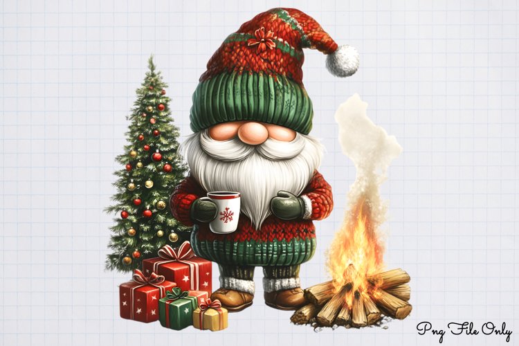Christmas Gnome Clipart Image 12