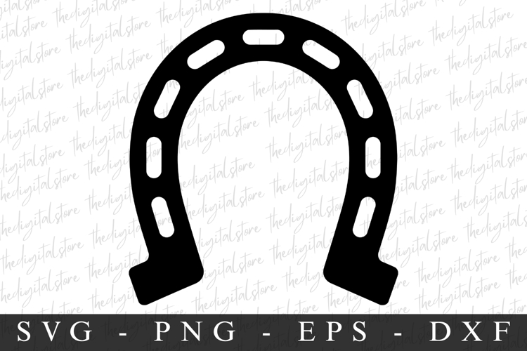Horse Shoe Silhouette Image 18