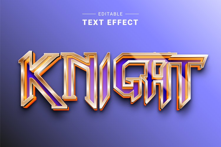 Editable Text Effect for Illustrator. Vector Graphic styles