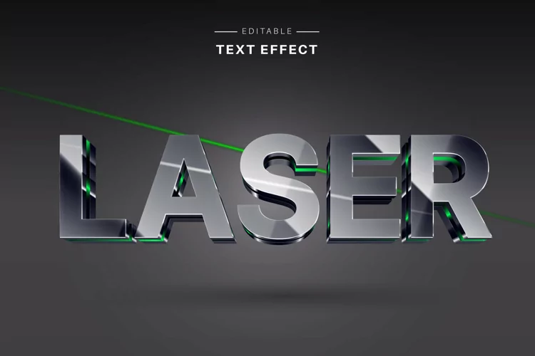 Editable Text Effect for Illustrator. Vector Graphic styles