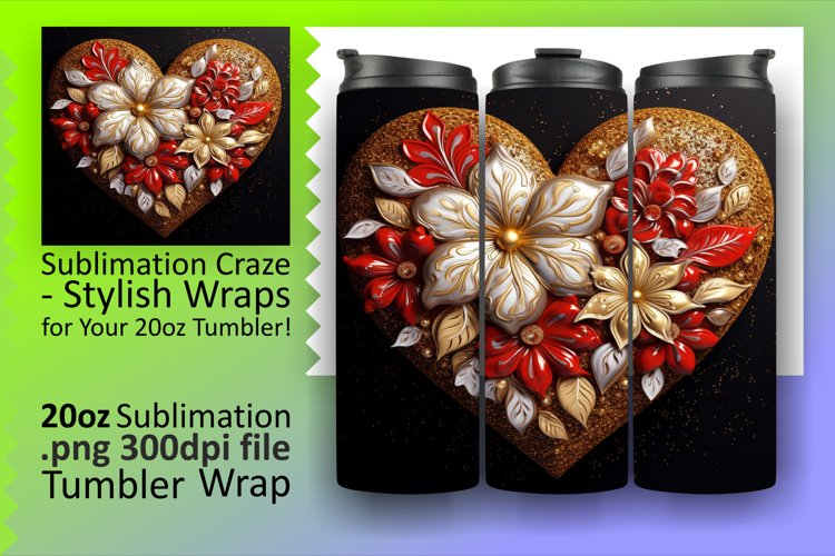 Christmas Tumbler Wrap Image 9