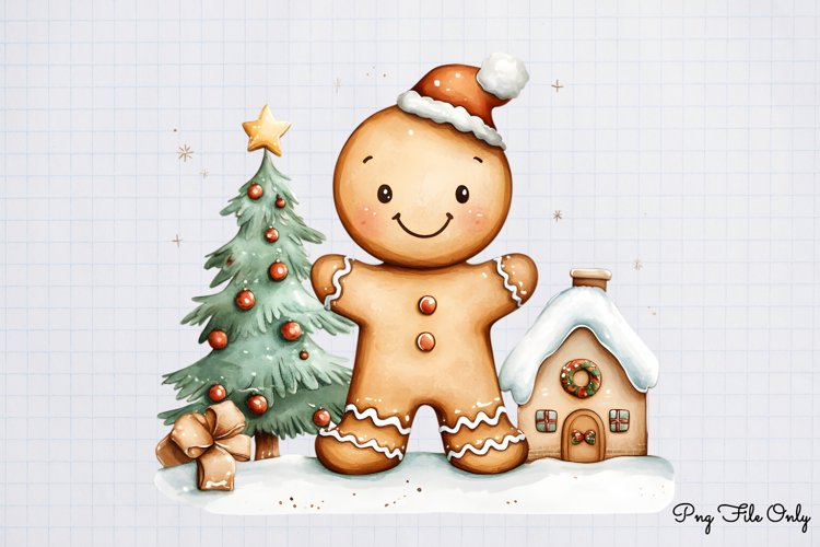 Gingerbread Clipart Image 9