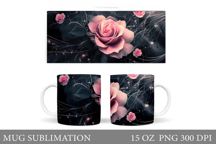 Pink Rose Clipart Image 8
