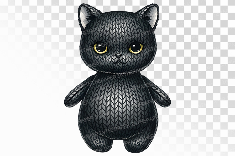 Black Cat Clipart Image 10