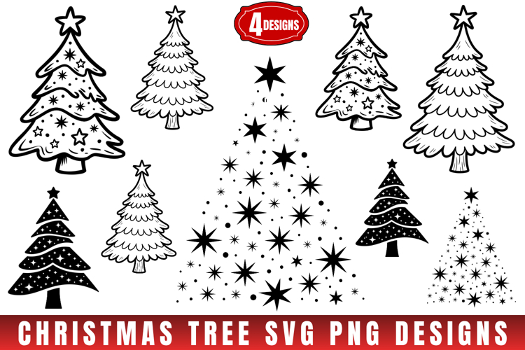 Merry Christmas Tree Svg Image 14
