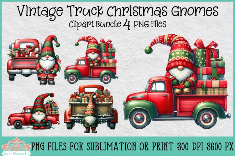 Vintage Truck Clipart Image 22