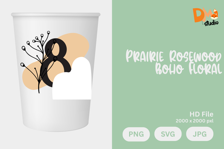 Floral Monogram Letter Svg Image 23