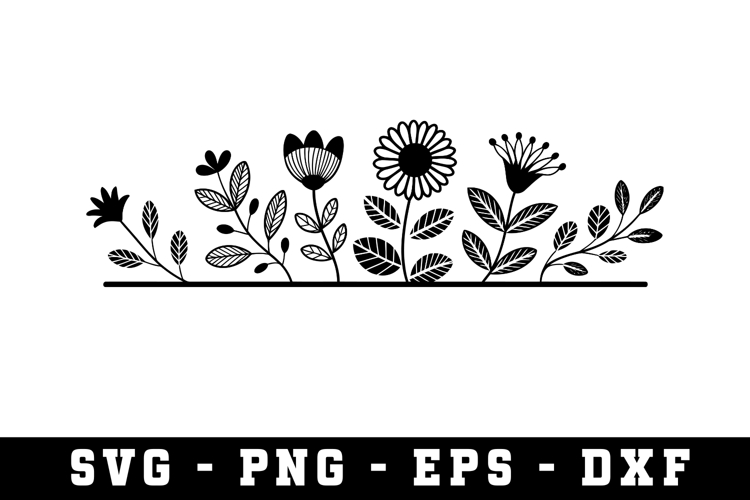 Wildflowers Svg Image 19