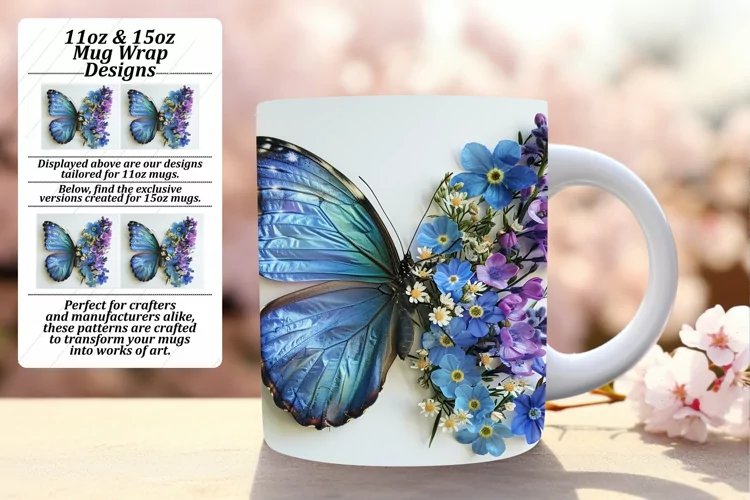 Butterfly Bliss: Spring Mug Delight