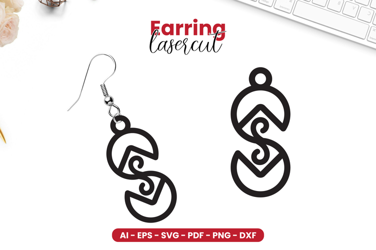 Earring LaserCut - Lasercut File