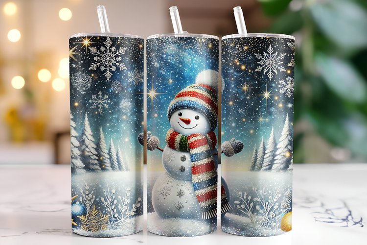 Christmas Tumbler Wrap