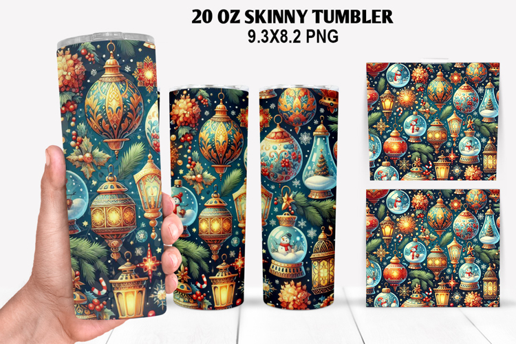 Christmas Tumbler Wrap Image 11