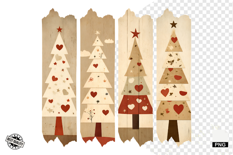 Rustic Christmas Clipart Image 4