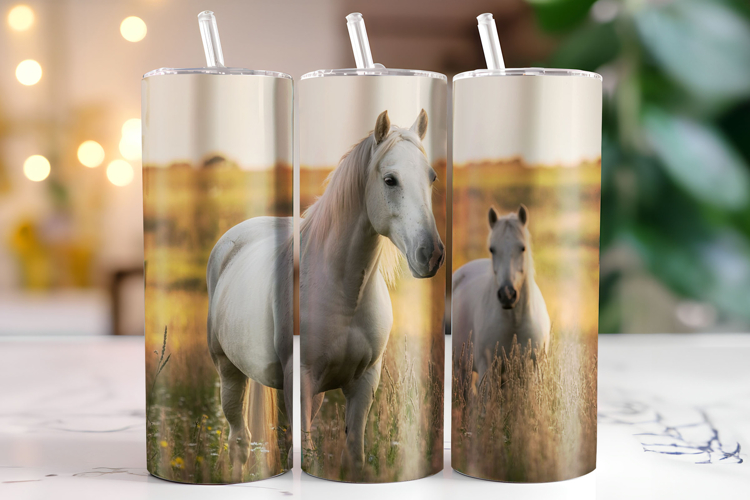 Horse Tumbler Wrap | Sublimation | Tumblers