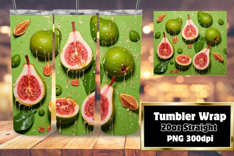 Artistic 3D Garden Bounty Tumbler