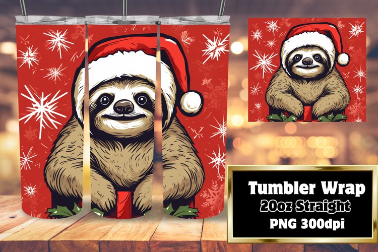 Christmas Tumbler Wrap Image 2