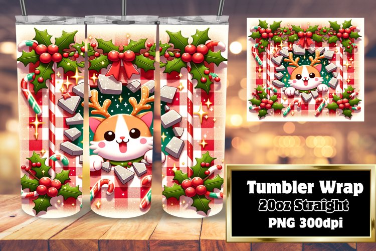Christmas Tumbler Wrap Image 22
