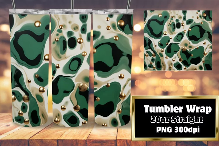 Harmony Marble Glitter Sublimation 20oz