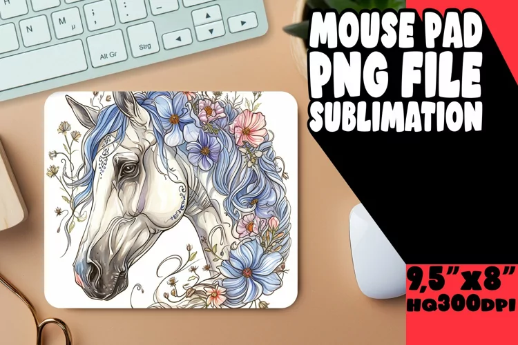 Nature-Inspired Mouse Pad - Springtime