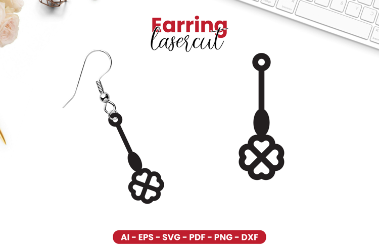 Earring LaserCut - Lasercut File