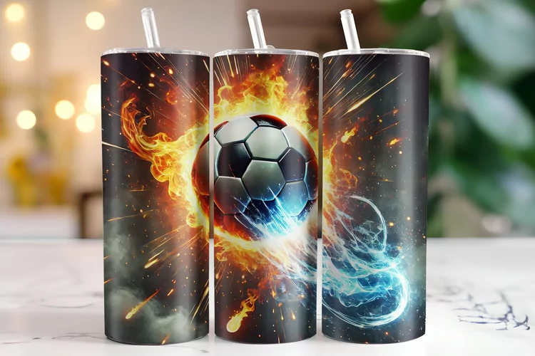 Football Tumbler Wrap | Sublimation | Tumblers