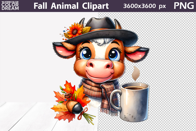 Fall Animals Clipart Image 13