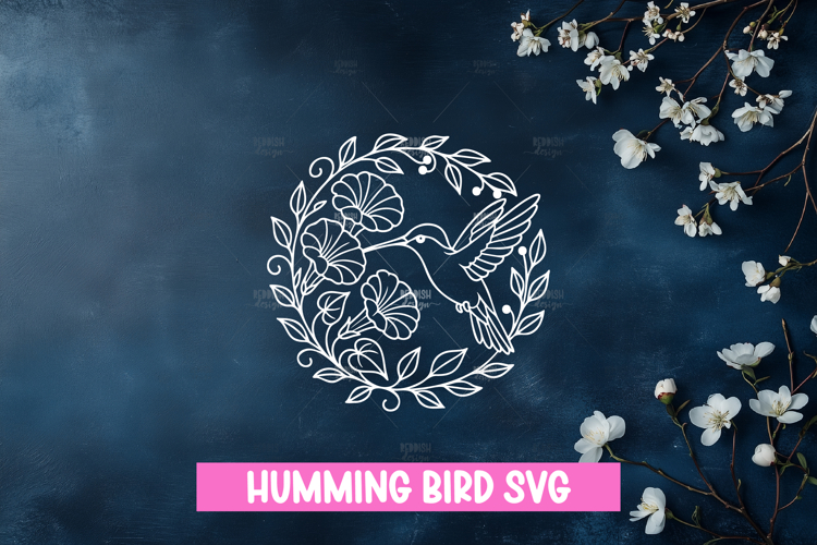 Hummingbird Silhouette Image 16